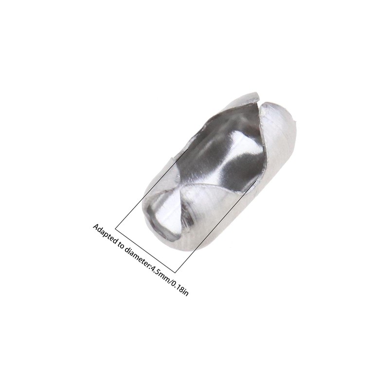 EMSea 40Pcs Ball Chain Cord Connectors Fit for Ball Chains