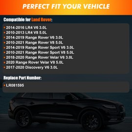 2010-2021 High Pressure Fuel Pump Compatible for Land Rover LR4 Discovery Range Rover Sport Velar Discovery 3.0L 5.0L V6 V8 2010-2021, Replace LR081595