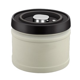 Vacuum Container Press Type 304 Stainless Steel Airtight Canister for Coffee Bean Tea Leaves Dry Fruit