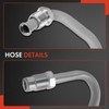 A-Premium Automatic Transmission Oil Cooler Line Hose Assembly Compatible with