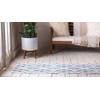 Unique Loom Outdoor Oasis Collection Modern Lattice Transitional Indoor and