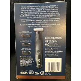 Gillette King C. Gillette XT3000 Men's Style Master Cordless Stubble Trimmer + 3