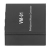 Background Music Controller Black Excellent Compatibility Miniature Size Music Switcher