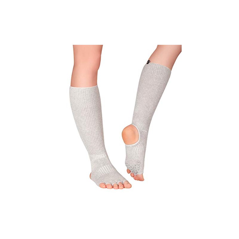 Knitido Plus Nodoka Calf Length Yoga Pilates Leg Warmers with