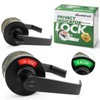 ANNFUZ Privacy Keyless Lever Lock with in-Used Or Vacant Indicator,Vacancy