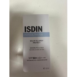ISDIN FotoUltra Solar Allergy Fusion Fluid SPF 50+ Sun Cream Very High Protection for Sun-Allergic Skin