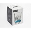 Godinger Bathroom Tumbler Cup Glass, Water Glass, Toothbrush Holder -