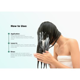 Revitalizing Hair Conditioner, Deep Hydration & Hair Growth Support,Strengthens & Thickens Thinning Hair, Cooling Scalp Relief with Keratin, Peppermint & Shea Butter. Frizz-Free Softness, 8oz.