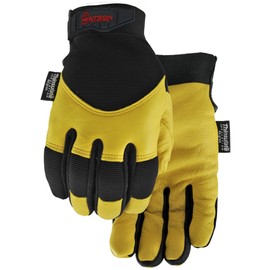 Watson Gloves Flextime Sustainable Winter Glove - Recycled Thinsulate & Spandex, Water-Resistant Leather, Reinforced Thumb