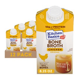 Kitchen Basics Original Chicken Bone Broth, 8.25 oz (Pack of 12)