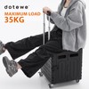 Folding Utility Cart Portable Rolling Crate Handcart Foldable Shopping Trolley