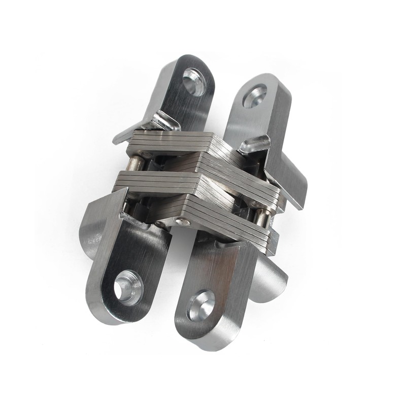 YIDELAI Hidden Door Hinge (0-180 Opening Angle) Zinc Alloy Hidden