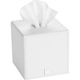 Joop! Bathline Cosmetic Tissue Boxes White 13.30 x 13.30 x 13.30 cm