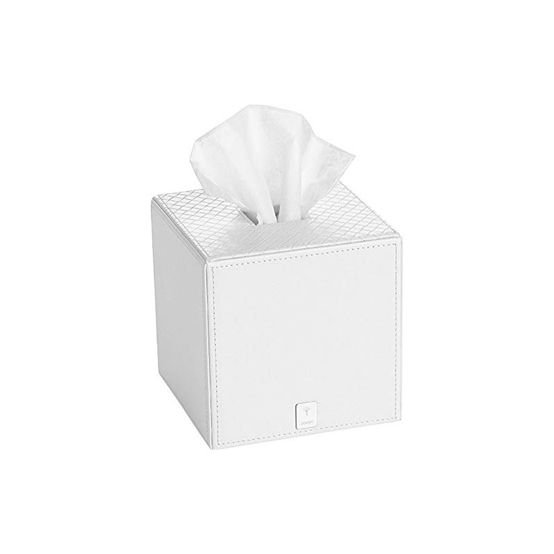 Joop! Bathline Cosmetic Tissue Boxes White 13.30 x 13.30 x
