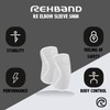 Rehband Elbow 5mm Compression Sleeve, Neoprene Sleeves for Weightlifting, Anatomical