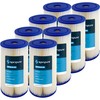 SpiroPure SP-EC50-BB 10x4.5 50 Micron Pleated Polyester Sediment Water Filter