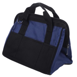 SEWACC Zippered Tool Organizer Bag Durable Oxford Cloth Tool Pouch for Crafts DIY Wide Open Design for Easy Access Random Color