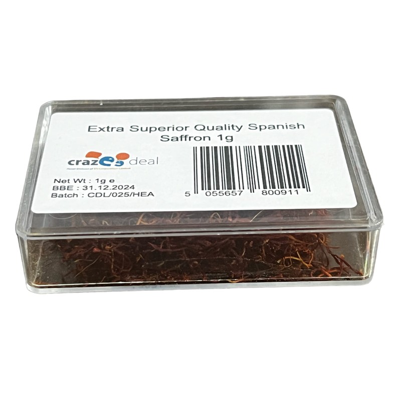 Crazee Deal | Extra Superior Fine Pure Spanish Saffron Strands