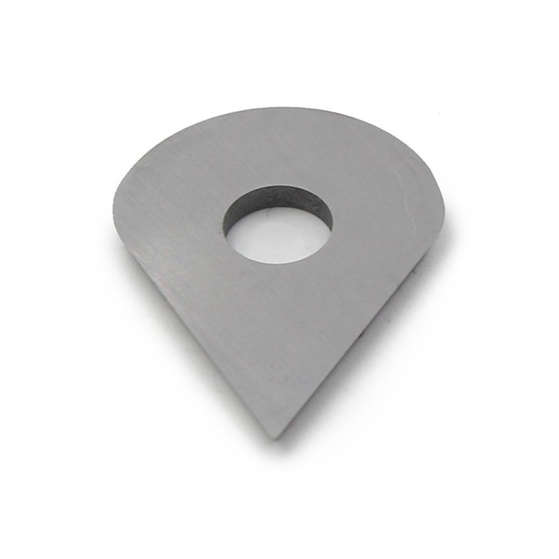 OSCARBIDE 3-Piece Carbide Scraper Blades Set, Round/Drop/Triangle Shapes, Removes Paint/Glue/Varnish/Rust,