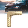 X AUTOHAUX 10mm Brass Barb Elbow 90 Degree Male Fitting