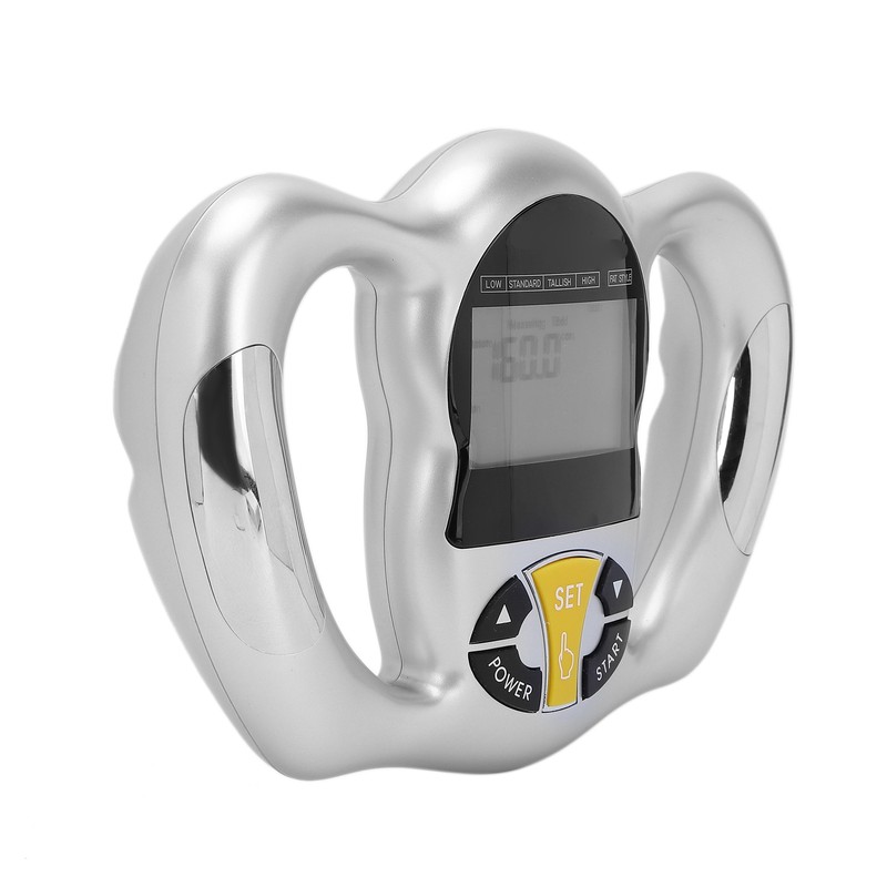 Handheld Body Fat Measuring Instrument BMI Meter Fat Analyzer Monitor