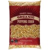 3 Packs Trader Joe's Organic Popping Corn