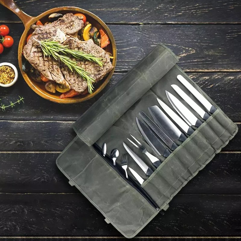 ju Br Bolsa Para Cuchillos De Chef, Estuche Para Cuchillos,