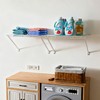 6 Pack 12-Inch Wire Shelf Brackets Closet Support Brackets with