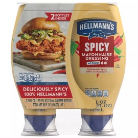 Hellmann's Spicy Mayo Squeeze 25 oz., 2 pk.