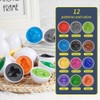 12Pcs Matching Eggs Color Vehicle Shape Recognition Early Learning Educational