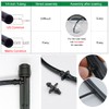 Topiverse 50 Pcs Drip Irrigation Emitters, Adjustable Flow 0-20 GPH
