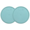 iLIDS Mason Jar Storage Lid, Regular Mouth, USA Made, Seafoam,