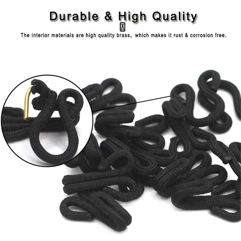 10 Sets Fabric Covered Hook and Eye Closures Bra Fasteners
