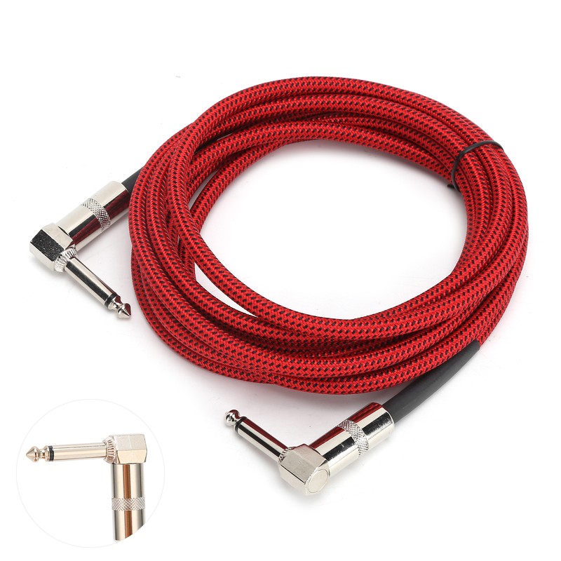 JORINDO Guitar Cable 6.35mm 1/4in Audio Connection Wire Electric Musical