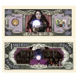 American Art Classics Pack of 10 - The Fortune Teller Million Dollar Bill