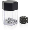 1Pc Black Dice Bomb Magic Tricks Explode Explosion Dice Magic