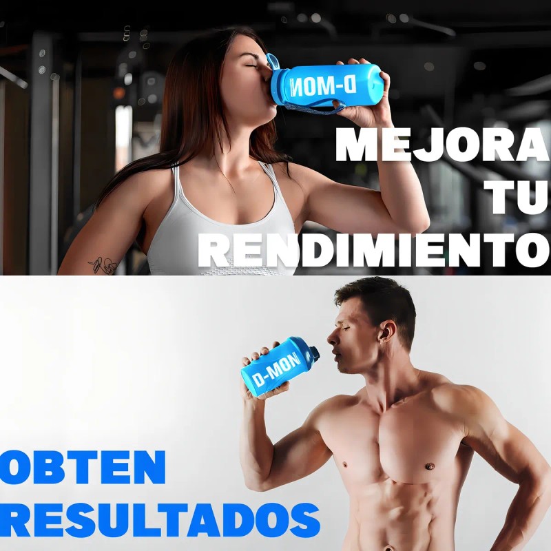 Creatina Suplemento Monohidratada D-mon 1 Kg 200 Servicios Sabor Mora