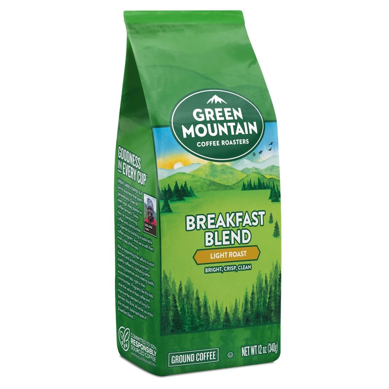 Green Mountain Coffee Breakfast Blend - Ground (12 ounces)