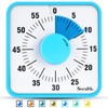 Secura Home 60-Minute Visual Timer, 7.5 Inch Oversize Countdown Timer