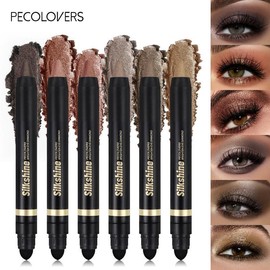 Long Lasting Shimmering Eyeshadow Pencil, 1 Count Ultra Pigmented and Long Lasting Cream Eye Shadow Pen, Eye Makeup Tool for Women - Color: 07, Specification: 1 Count