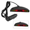 Car English Voice Broadcast Reverse Backup Parking Detector System with