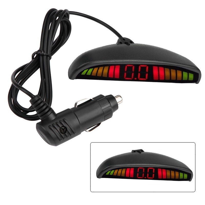 Car English Voice Broadcast Reverse Backup Parking Detector System with