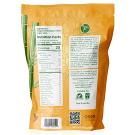 Colibreeco, Unrefined Cane Sugar, 1 Pound (Pack of 6): Sweeten your Drinks and Recipes With Powder Organic Cane Sugar, Naturally Sweet and Chemical-Free, Panela, Piloncillo, Jaggery, Raw Sugar.