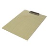 Wooden World A4 Wooden Clipboard, Heavy Duty Eco Solid Wood