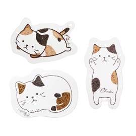 Tabanzhe Pop Up Cleaning Sponges-3PCS Natural Washing Up Sponges Non-Scratch Cute Cat Shaped Kitchen Sponges for Dishes Cookware Bathroom Household(Style A)