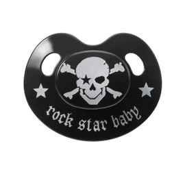 Baby Nova Rockstar Baby Pacifier DX Skull S 6-18 Months