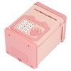 Fingerprint Password Cash Piggy Bank for Kids Auto Scroll Paper