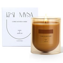 KOIMYSA KOIMYSA Coffee Scented Aromatherapy Candle, Cozy Warm Soy Wax Candle Gifts for Women and Men