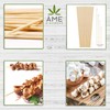 (6"L x 100PCS) Bamboo Skewers Heavy Duty Wooden Skewers Hot