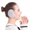 3 Pairs Bandless Ear Muffs Fleece Windproof Earmuffs Winter Ear